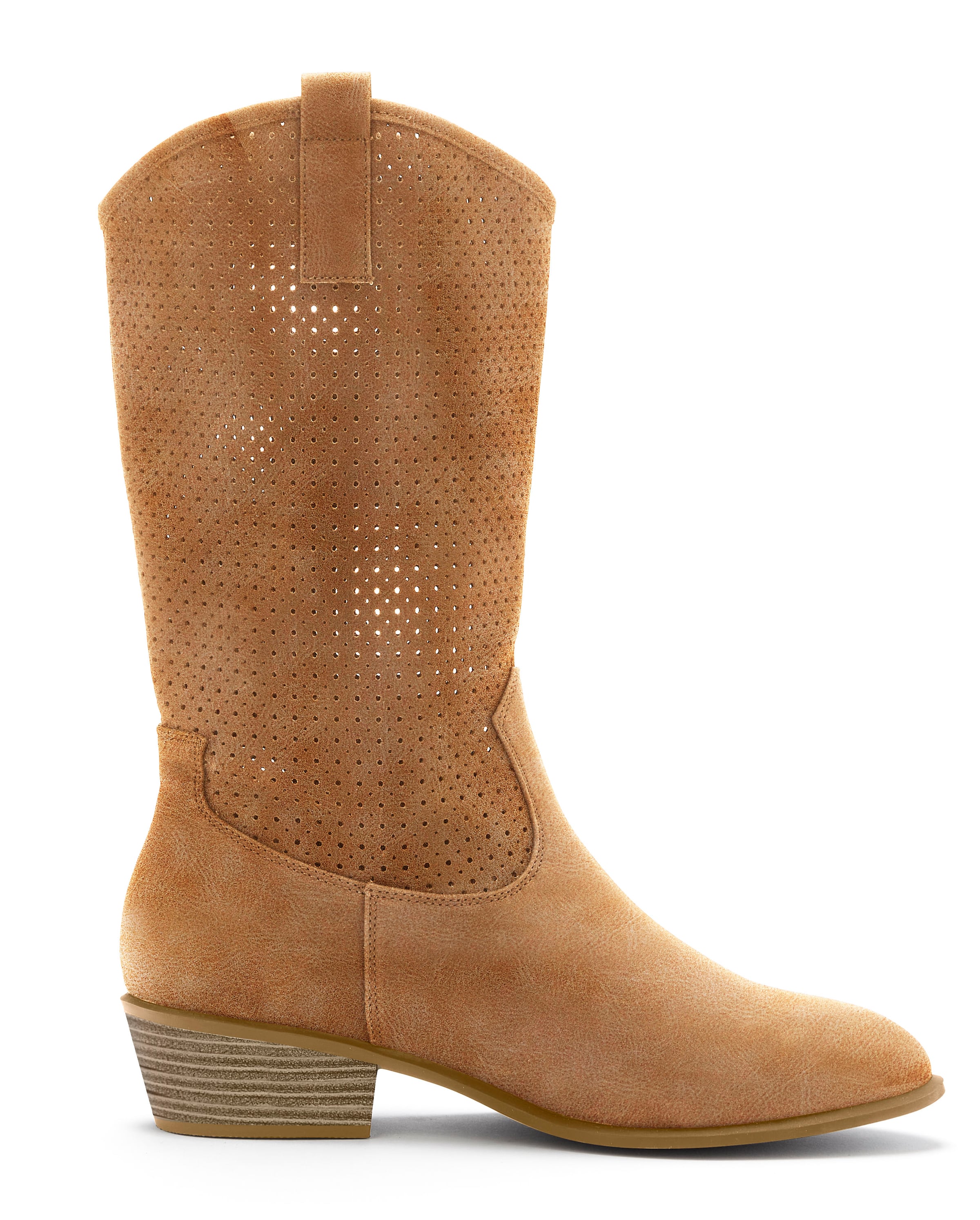 LASCANA Cowboy boot in Beige