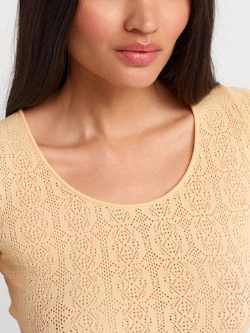Chemisier 'Blusen' Dilvin en beige