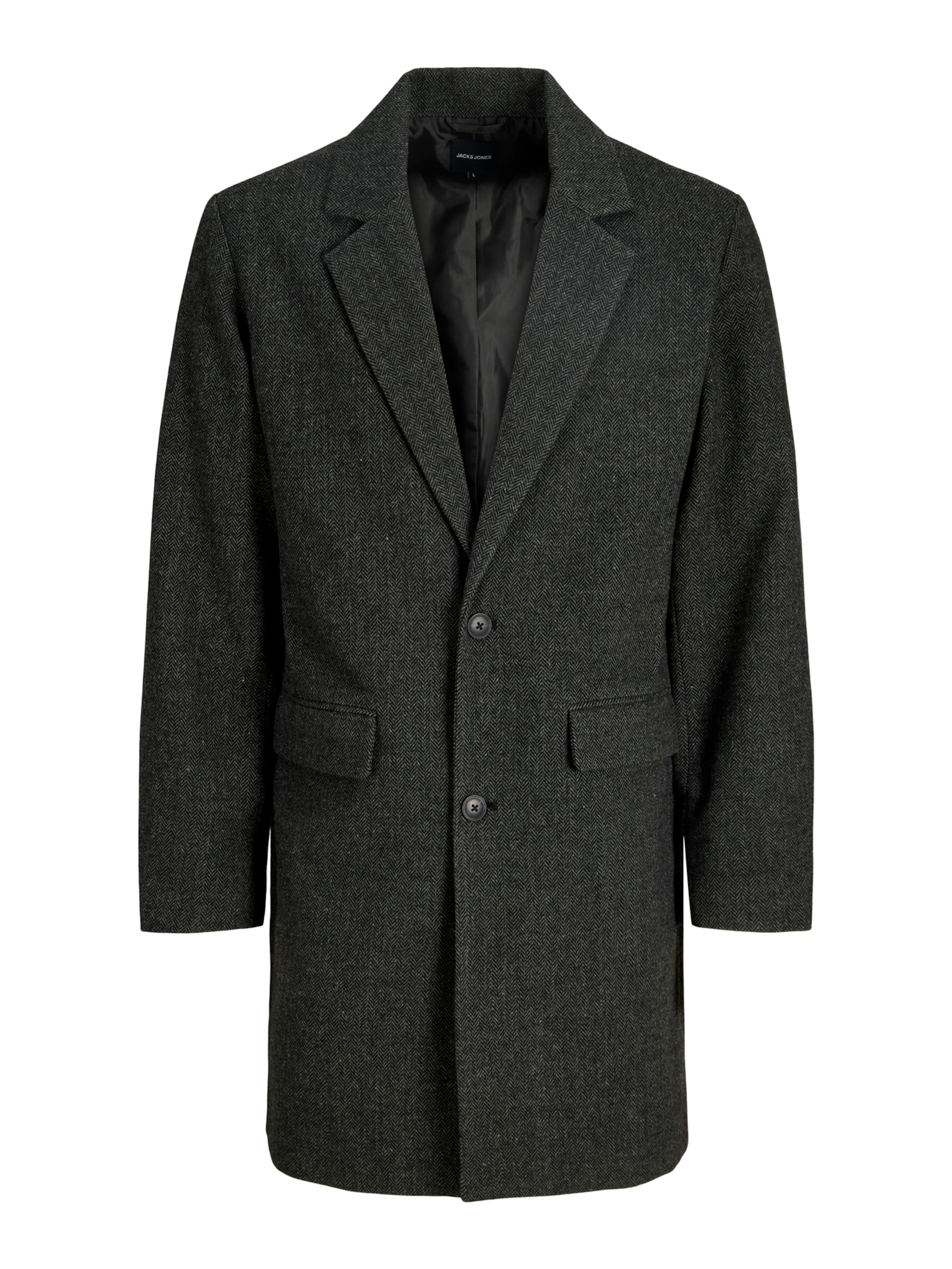 JACK & JONES Between-Seasons Coat 'JJEHARRIS' in Grey: front