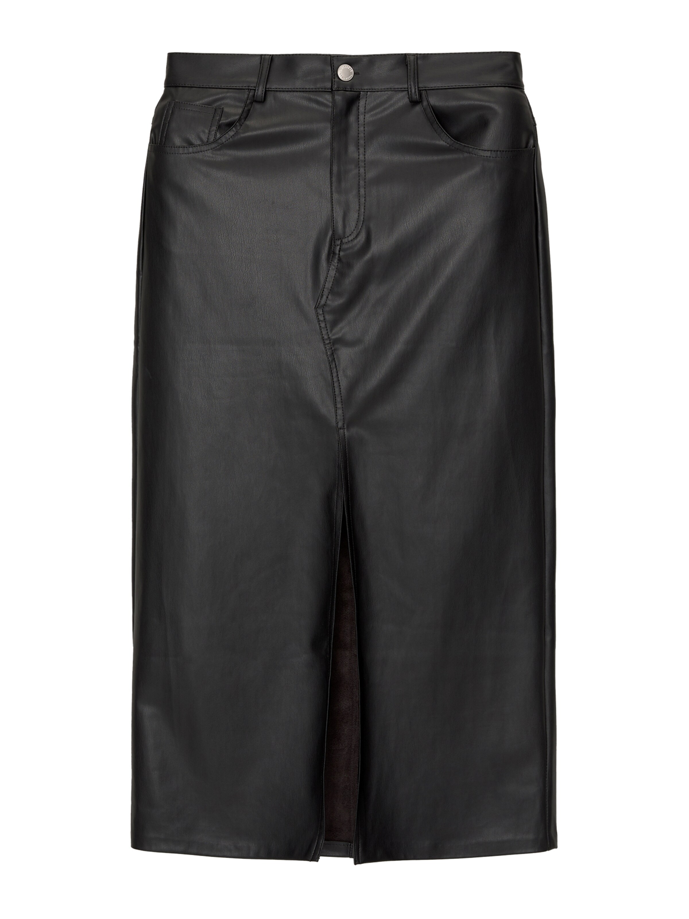 Pull&Bear Rock in Schwarz: Vorderseite