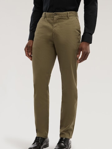 Regular Pantalon Trussardi en vert
