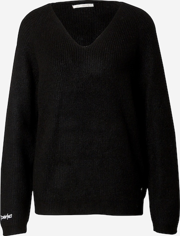 Key Largo Sweater 'CLARA' in Black: front