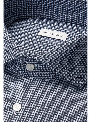Coupe regular Chemise business SEIDENSTICKER en bleu