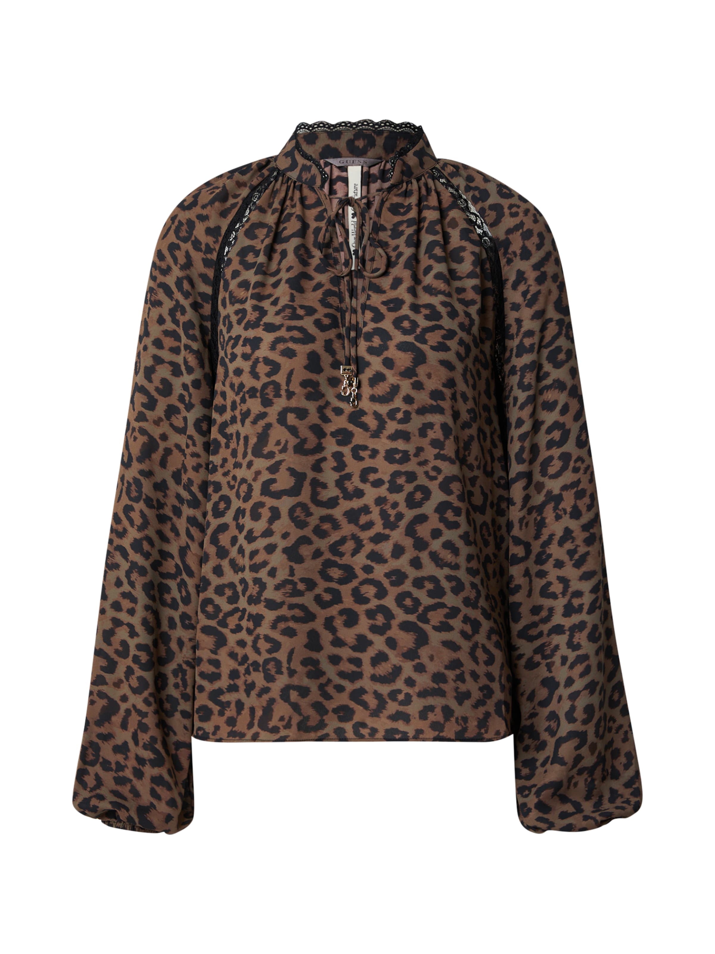 GUESS Μπλούζα &#x27;NEW JOSETTE&#x27; σε καφέ: μπροστά