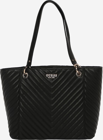 GUESS Nakupovalna torba 'Noelle' | črna barva: sprednja stran