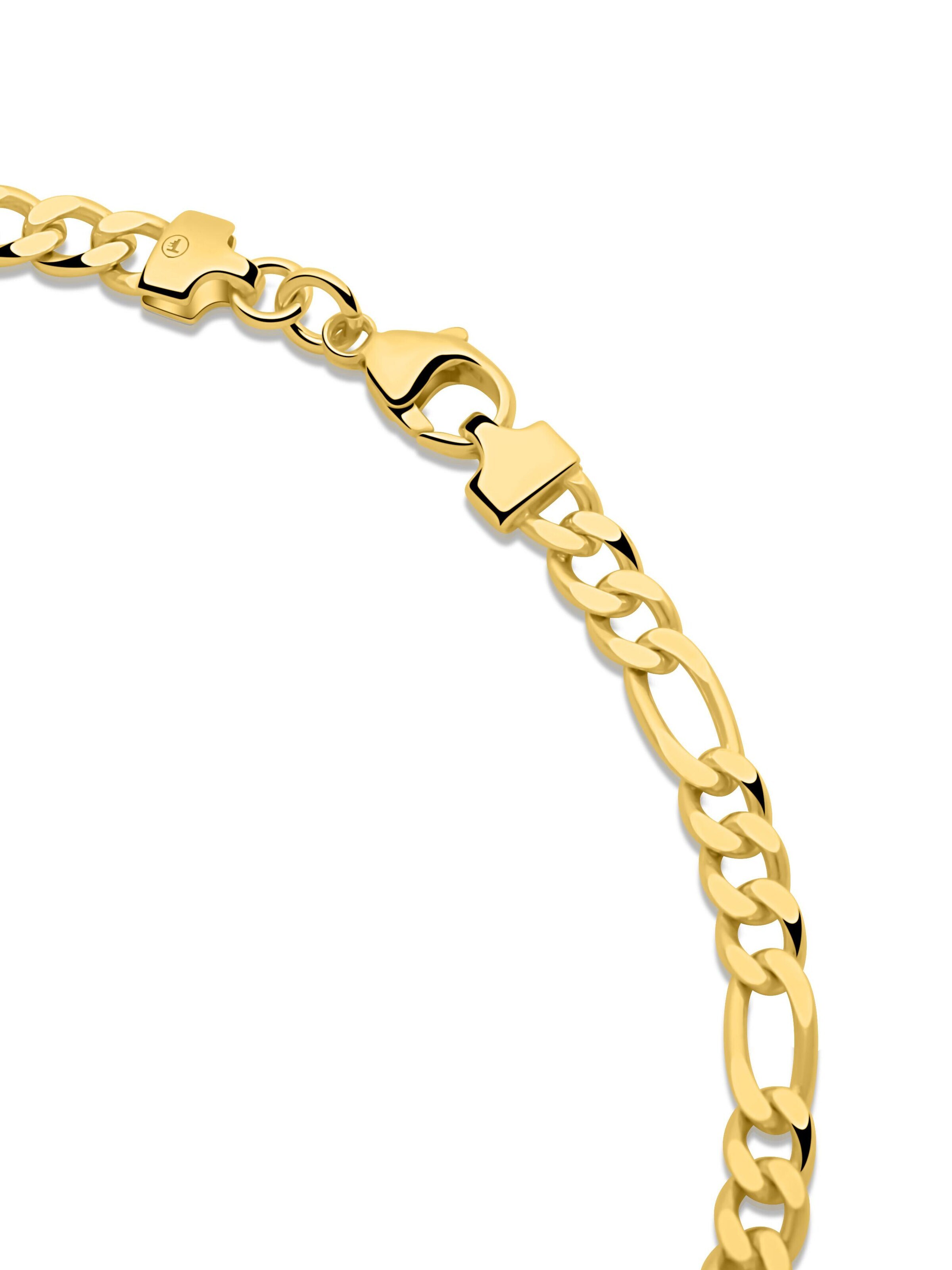 Tony Fein Kette 'Figaro'‌‌‌‌‌‌ in Gold