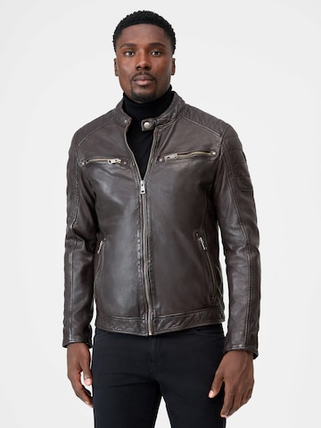 RICANO Tussenjas 'Gerard' in Bruin: voorkant