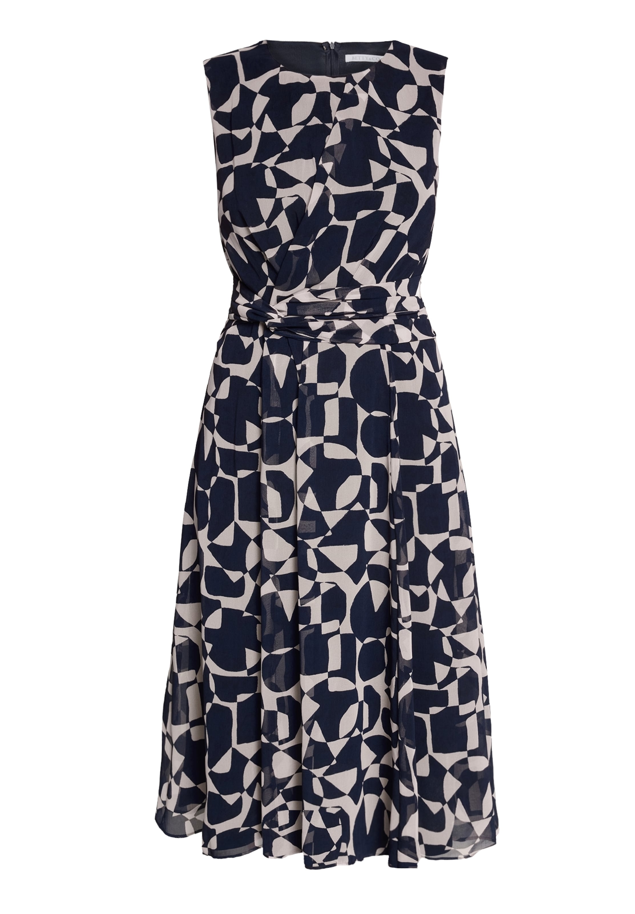 Betty & Co Sommerkleid in Blau: Vorderseite