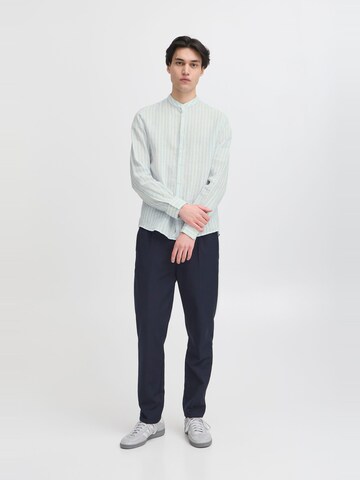 Casual Friday - Ajuste regular Camisa ' CFANTON LS CC linen striped shirt ' en azul