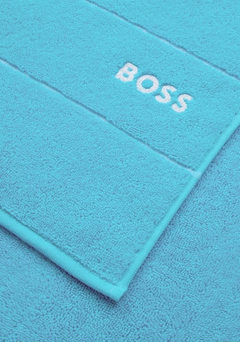 BOSS Home Shower Towel 'PLAIN' in Blue