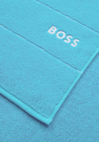BOSS Towel 'PLAIN' in Blue