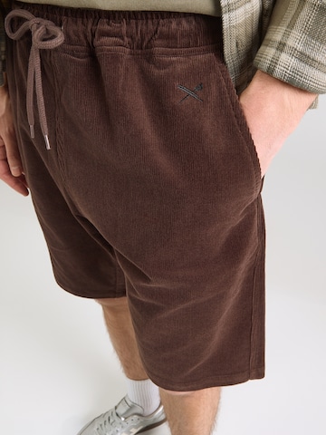 Iriedaily Loosefit Παντελόνι 'Corvin' σε καφέ