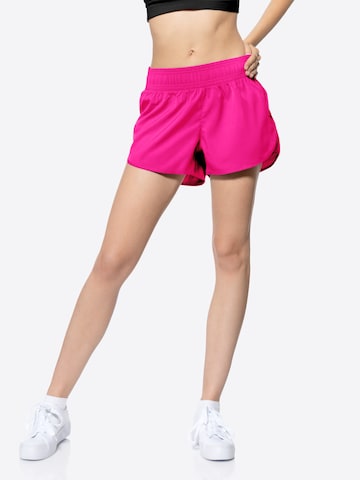 Regular Pantalon de sport Stark Soul en rose : devant