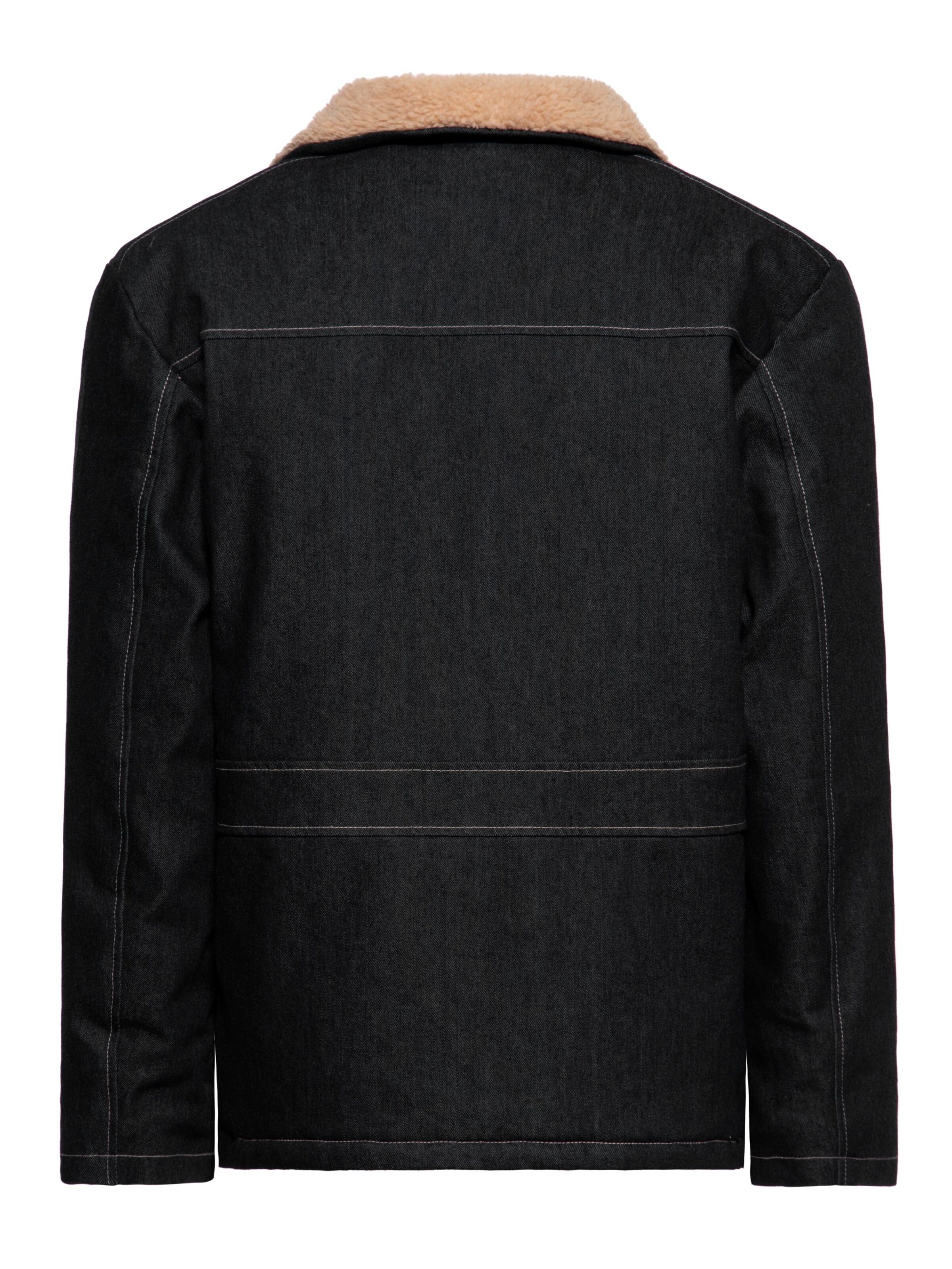 King Kerosin Winter Jacket in Black