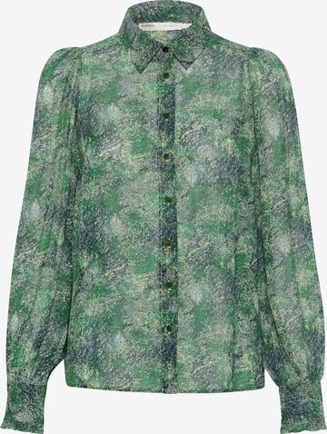 InWear - Blusa 'Davila' en verde: frente