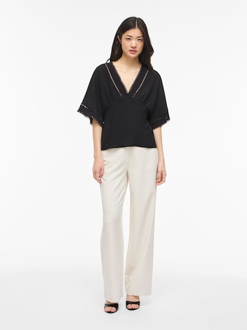 Chemisier 'VIRella' VILA en noir