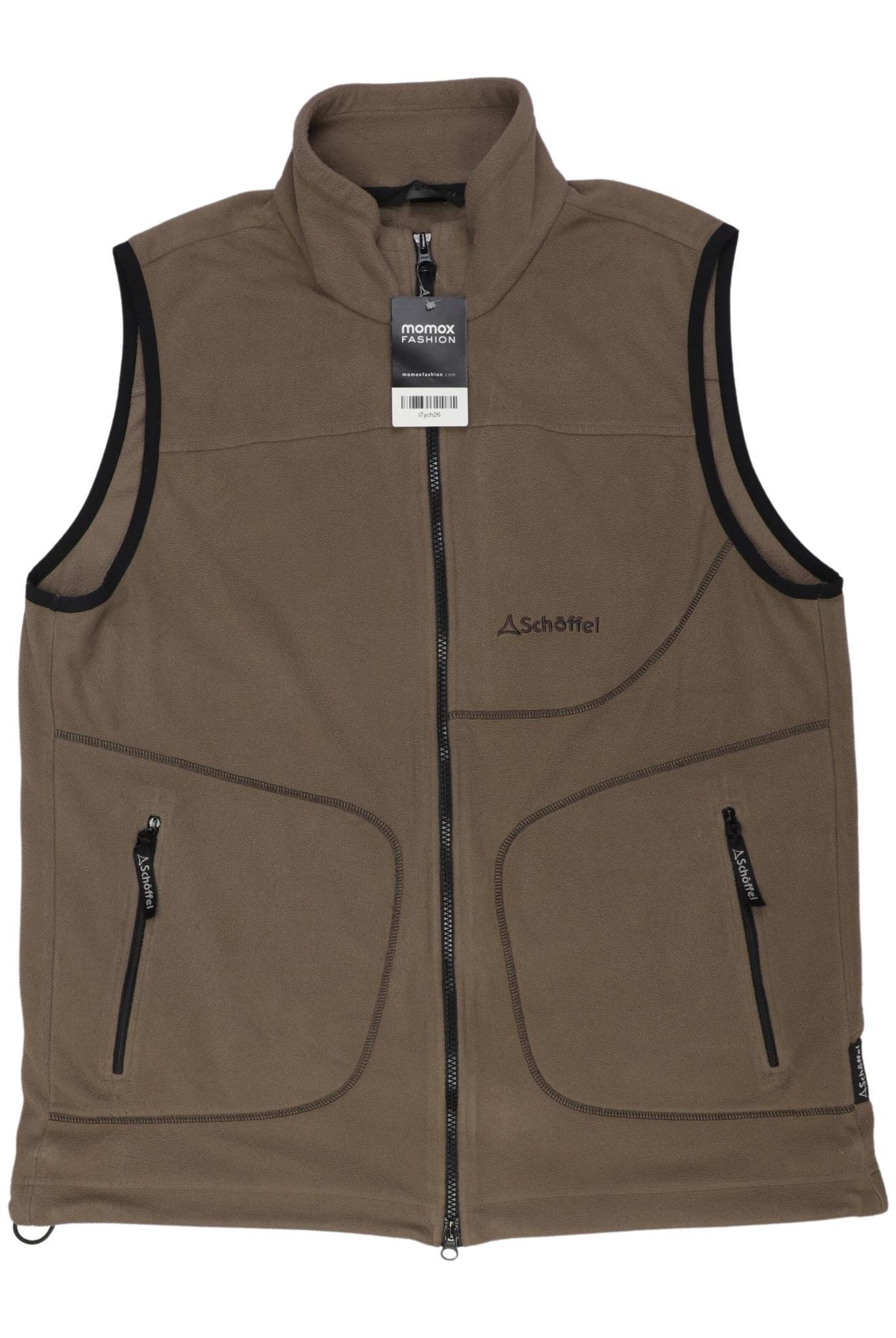 Schöffel Weste L-XL in Braun: Vorderseite
