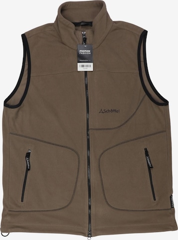 Schöffel Weste L-XL in Braun: Vorderseite