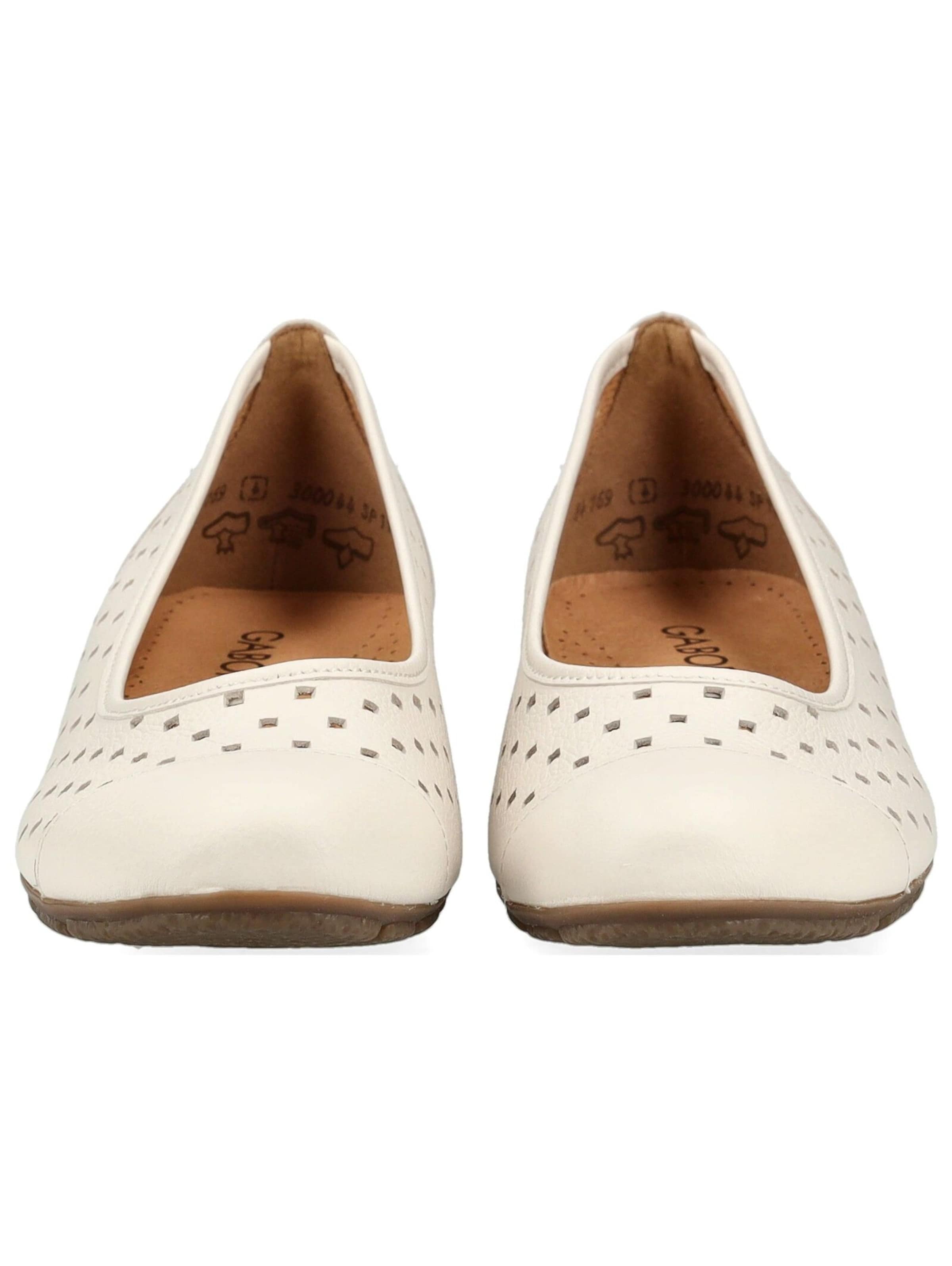 Ballerina di GABOR in bianco