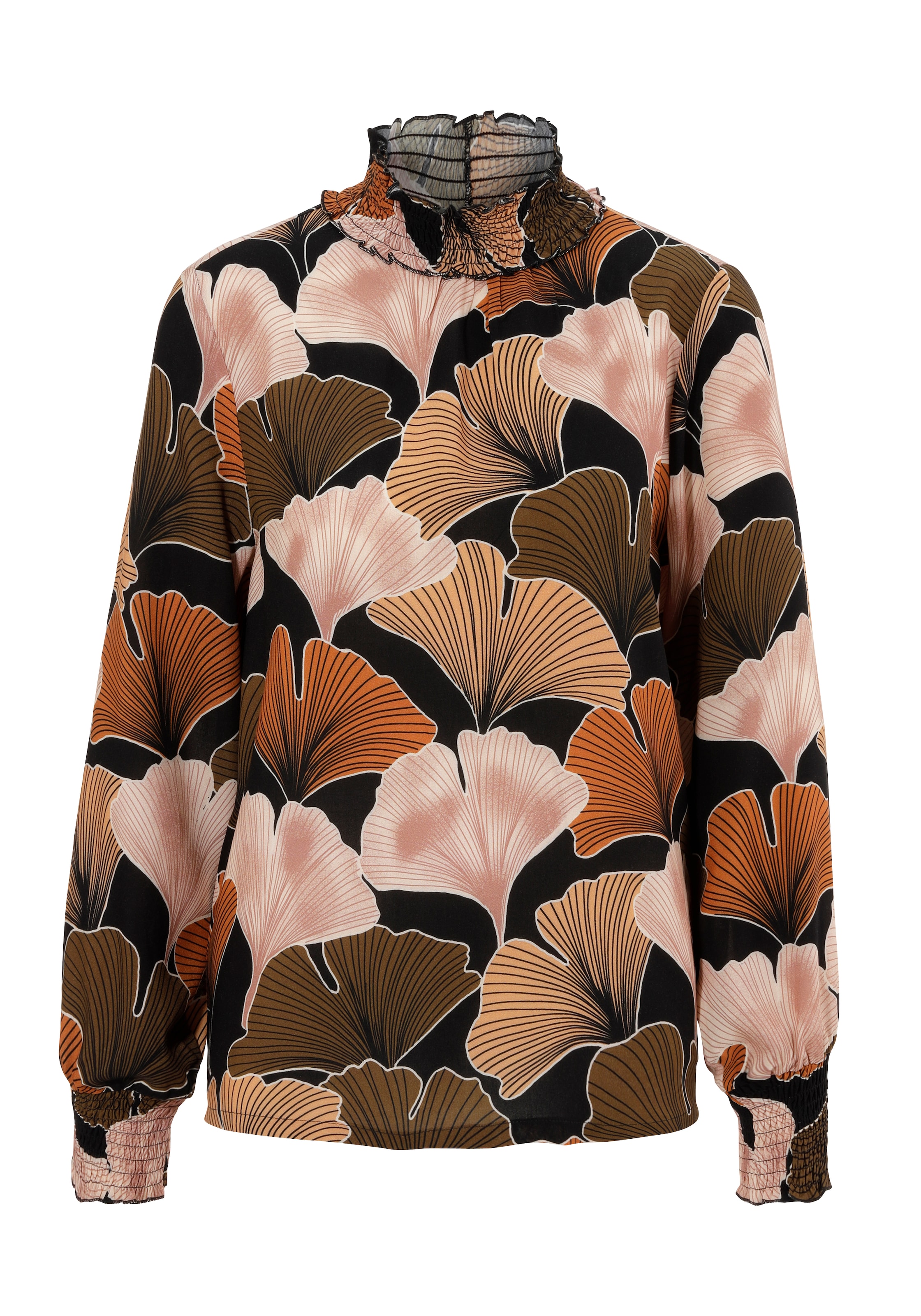 Aniston CASUAL Bluse in Braun: Vorderseite