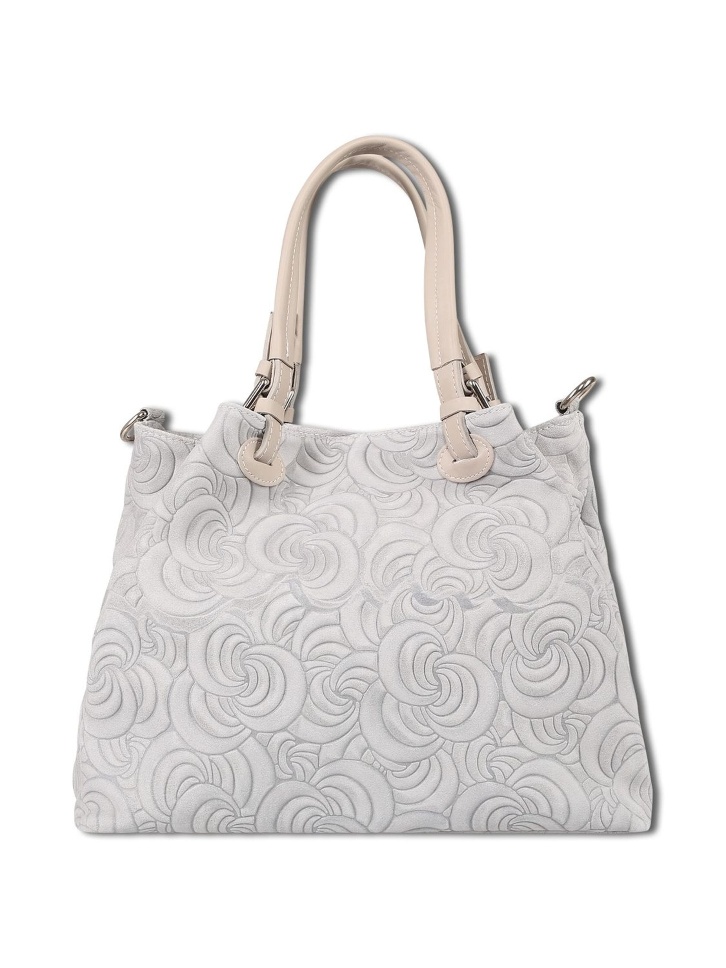 Florence Schoudertas in Grijs