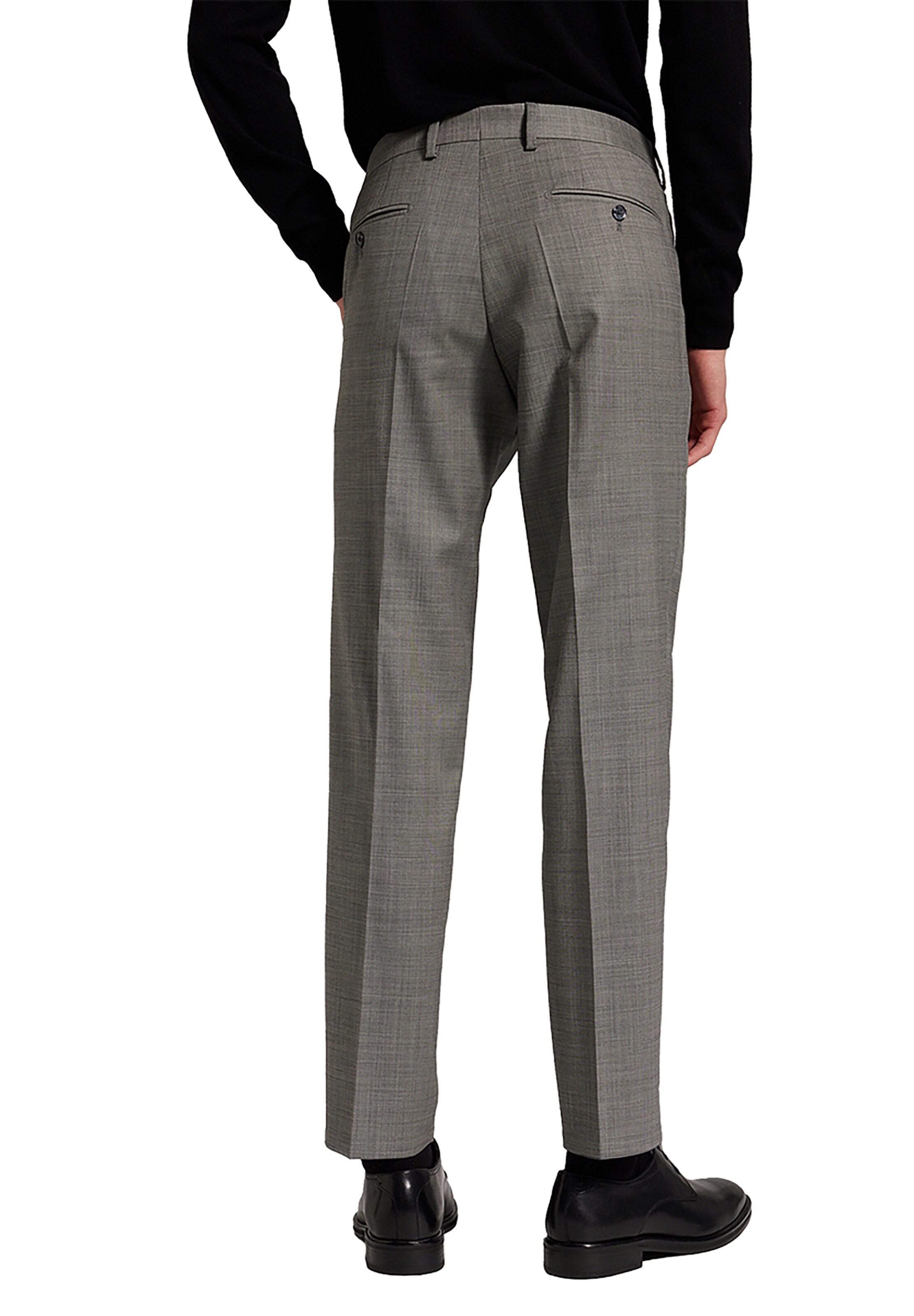 Baldessarini Slim fit Pants 'Massa' in Grey