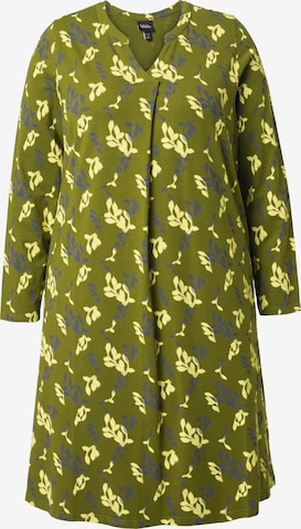 Ulla Popken Dress in Green: front