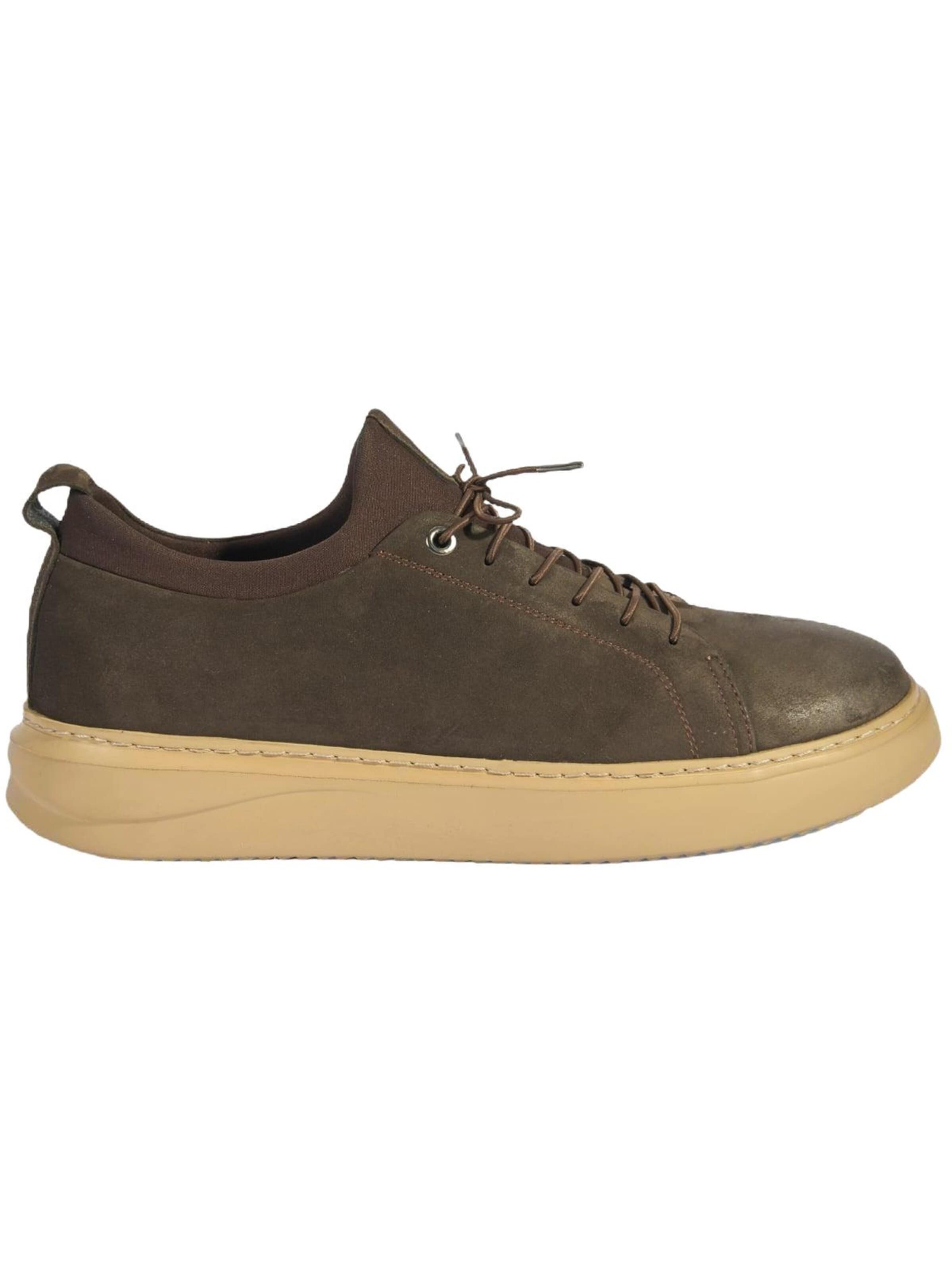 Desa Sneakers laag 'Beleg' in Bruin