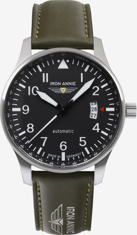 Iron Annie Analog Watch in Green: front