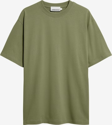 ARMEDANGELS T-Shirt MAARKOS in Grün: Vorderseite