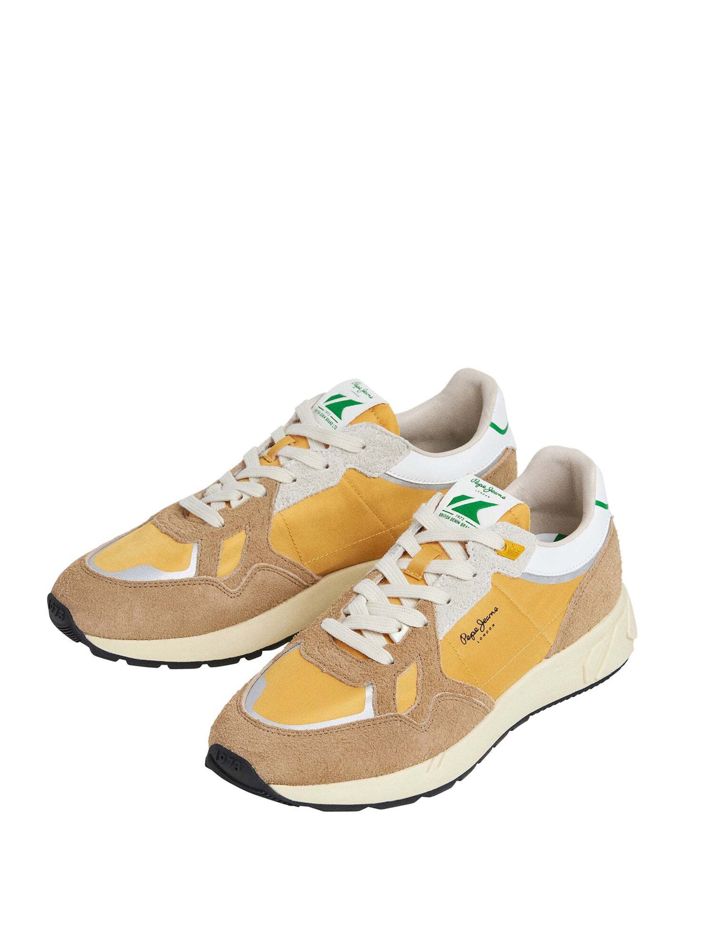 Pepe Jeans Platform trainers 'Marlon Vibe' in Yellow