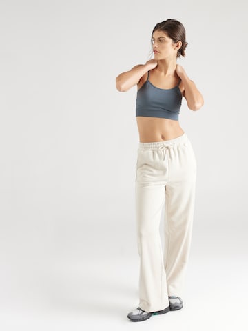 ONLY PLAY Wide leg Sports trousers 'Joe' in White