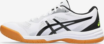 ASICS Athletic Shoes 'Upcourt 5' in White: front