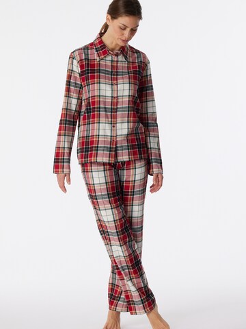 SCHIESSER Pyjama ' X-Mas Gifting Set ' in Mischfarben: predná strana