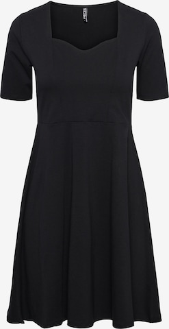 PIECES Kleid 'ANG' in Schwarz: predná strana