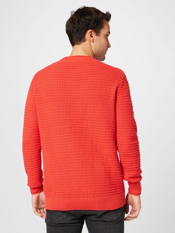 TOM TAILOR - Pullover em vermelho