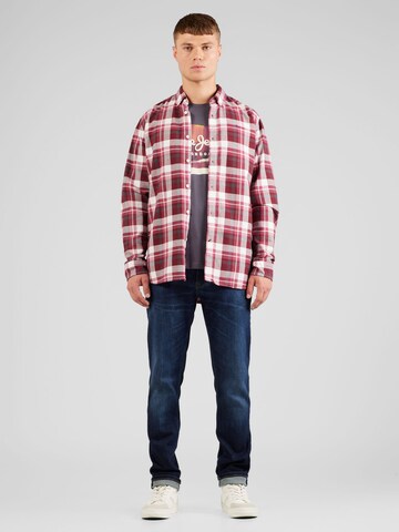 Pepe Jeans - Camisa 'MELBOURNE' em cinzento