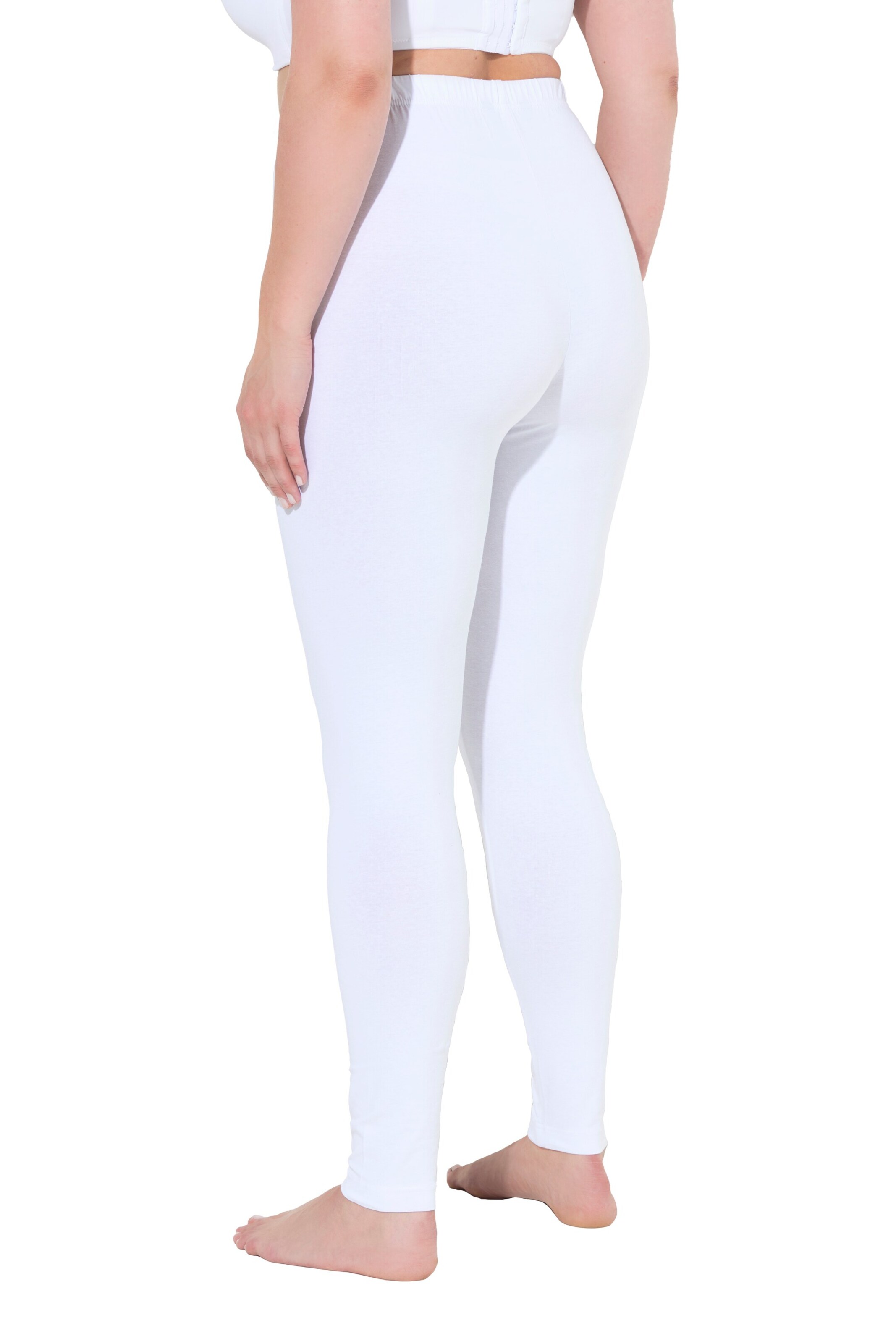 Ulla Popken Skinny Leggings in Weiß