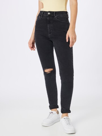 Tommy Jeans Skinny Farmer 'MELANY' - fekete: elől