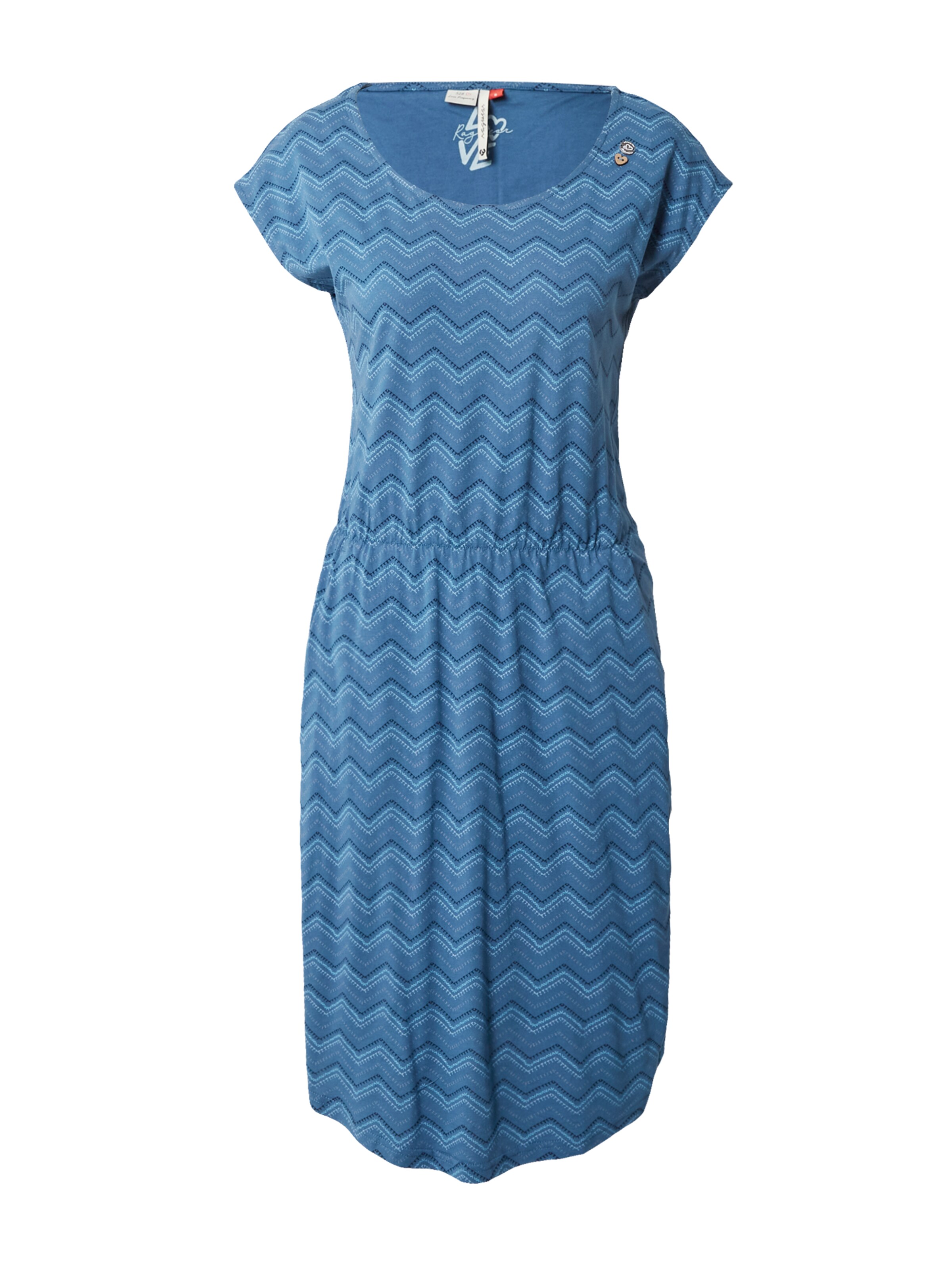 Ragwear Jurk 'LILITHE' in Blauw: voorkant