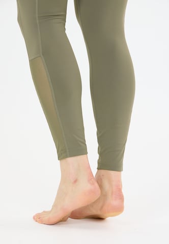 Athlecia Slimfit Tights 'Elli V2' in Grün