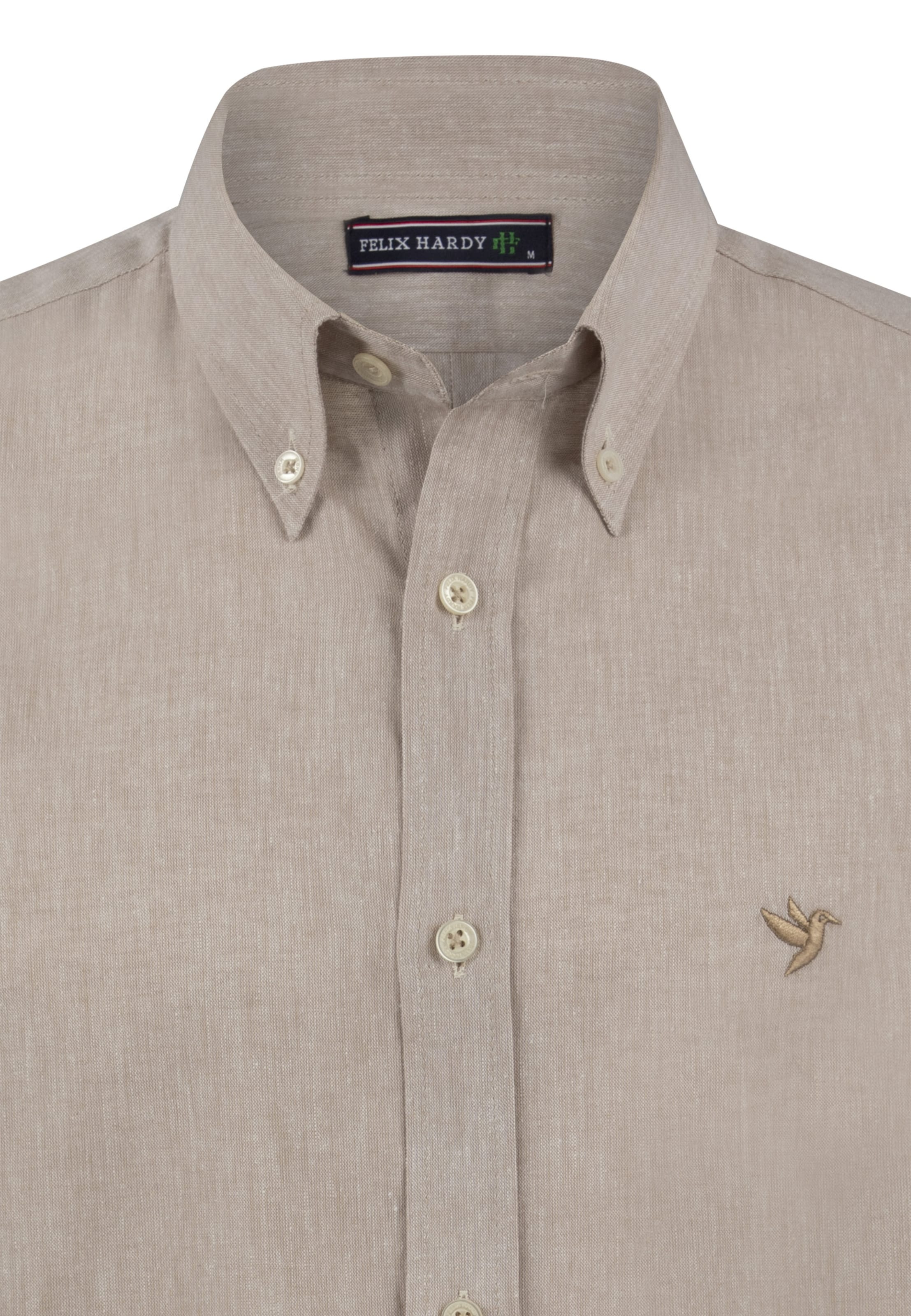 Felix Hardy Regular fit Πουκάμισο για το γραφείο 'Achilles' σε μπεζ