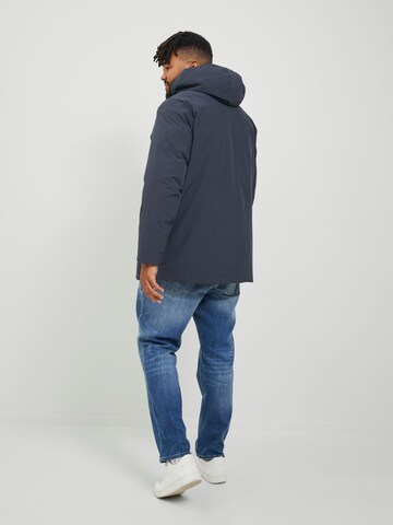 Jack & Jones Plus Functionele jas in Blauw