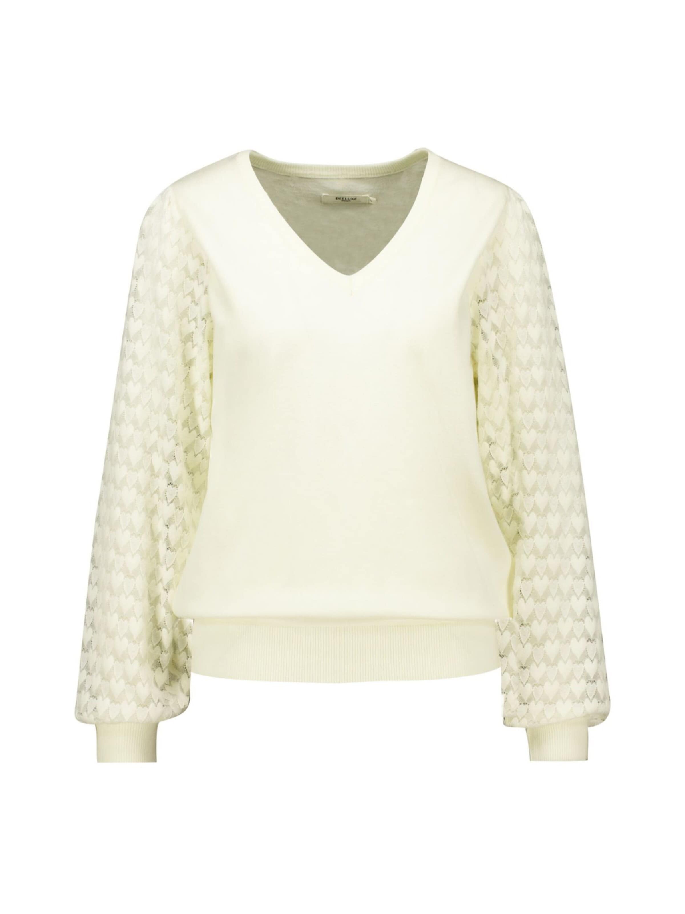 Pull-over Deeluxe en blanc : devant