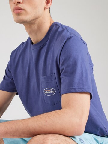 BILLABONG - Camiseta funcional 'BAD DOG' en azul