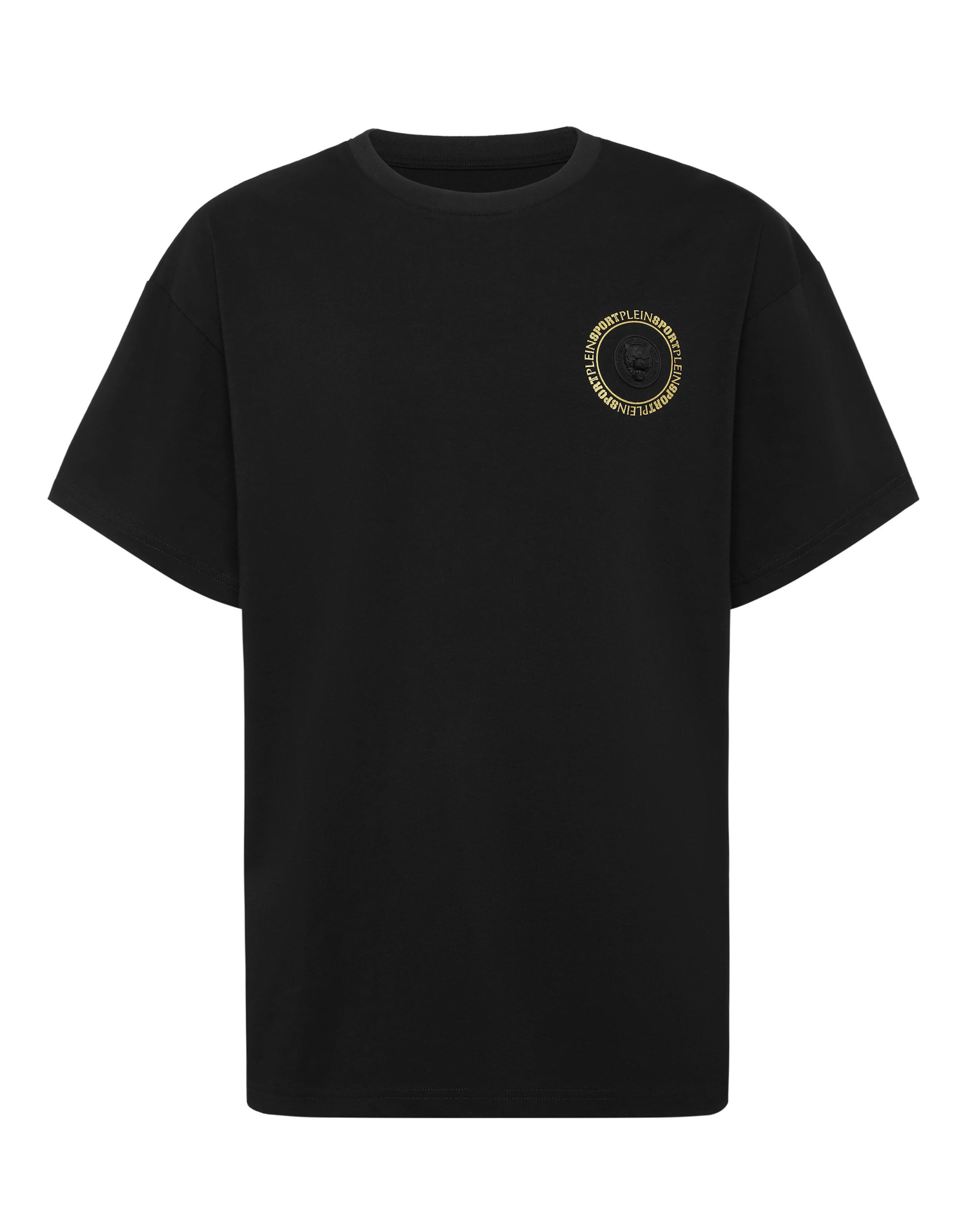 Plein Sport Camiseta en dorado / negro, Vista del producto