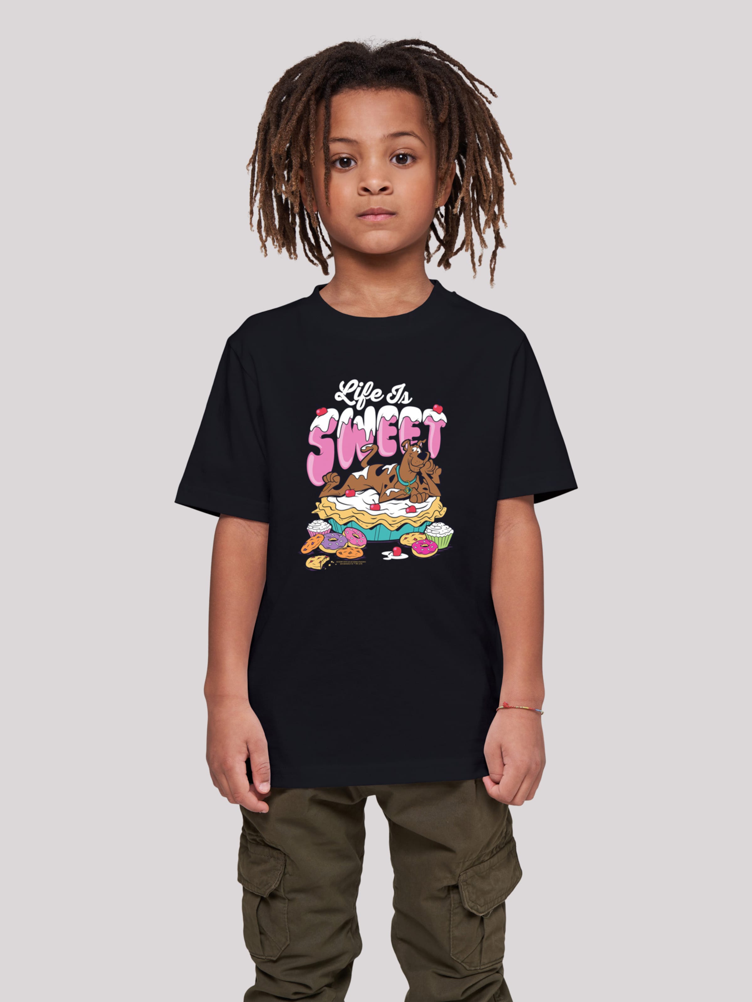 Kinder Kids (Gr. 92-140) F4NT4STIC T-Shirt in Schwarz - TY91408