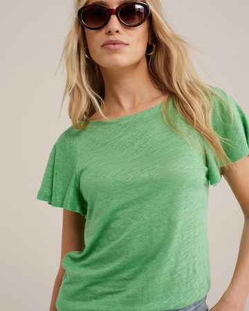 T-shirt WE Fashion en vert