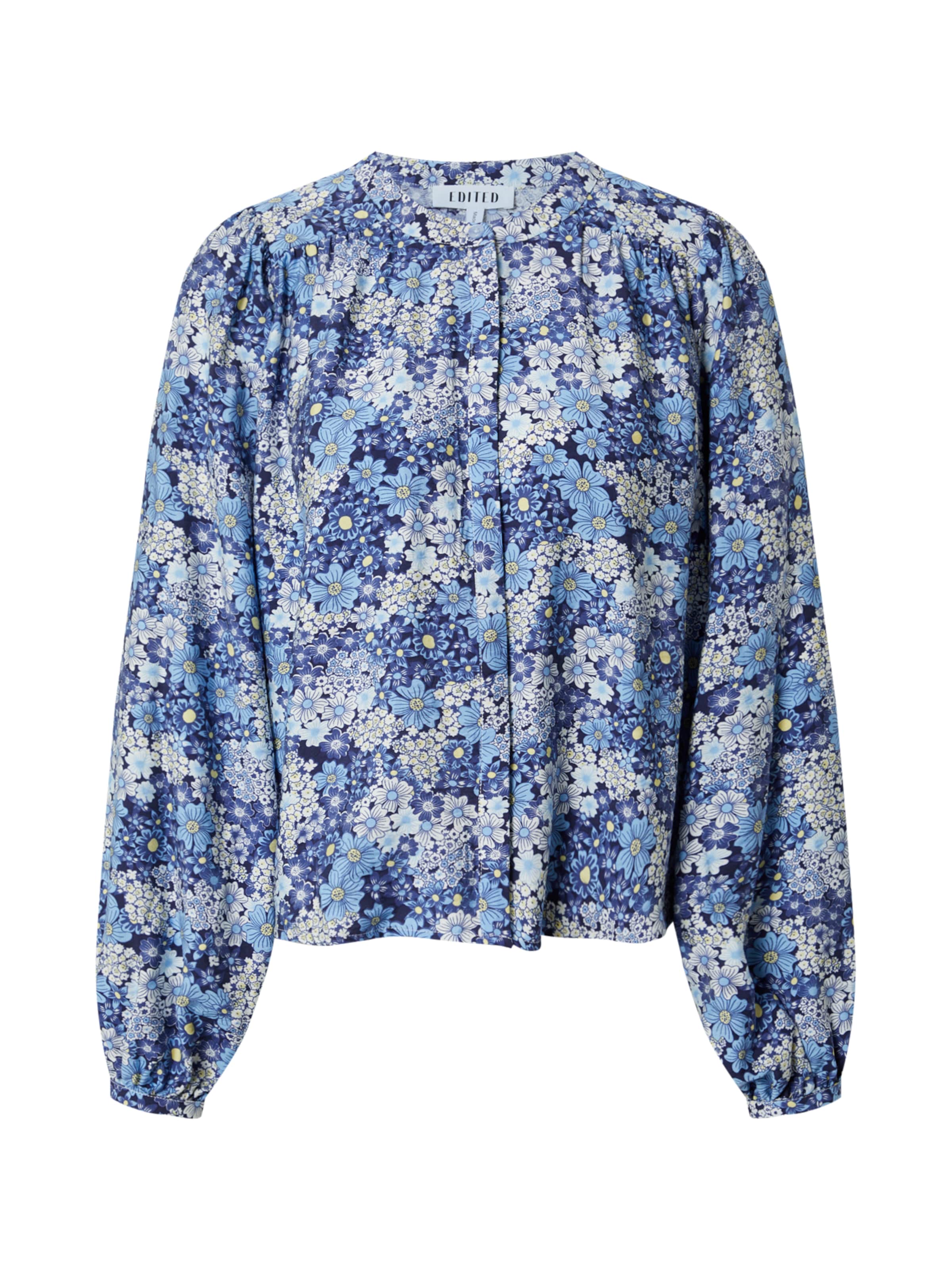 EDITED Bluse 'Jamira' in Blau: Vorderseite
