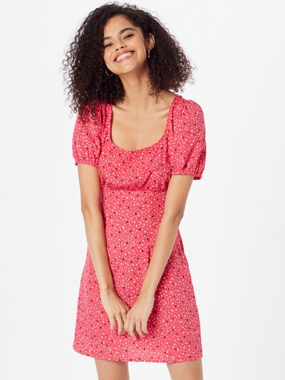 NEW LOOK Dress 'HENRIETTA' in Red / Black / White, View model